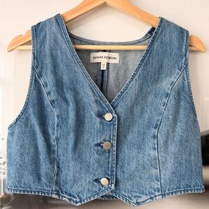 Denim Forum Vest